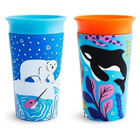 Munchkin WildLove 360 Non-Spill Toddler Cups Cover