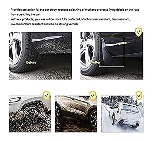 Parafango Auto 4 Pezzi paraspruzzi Anteriore