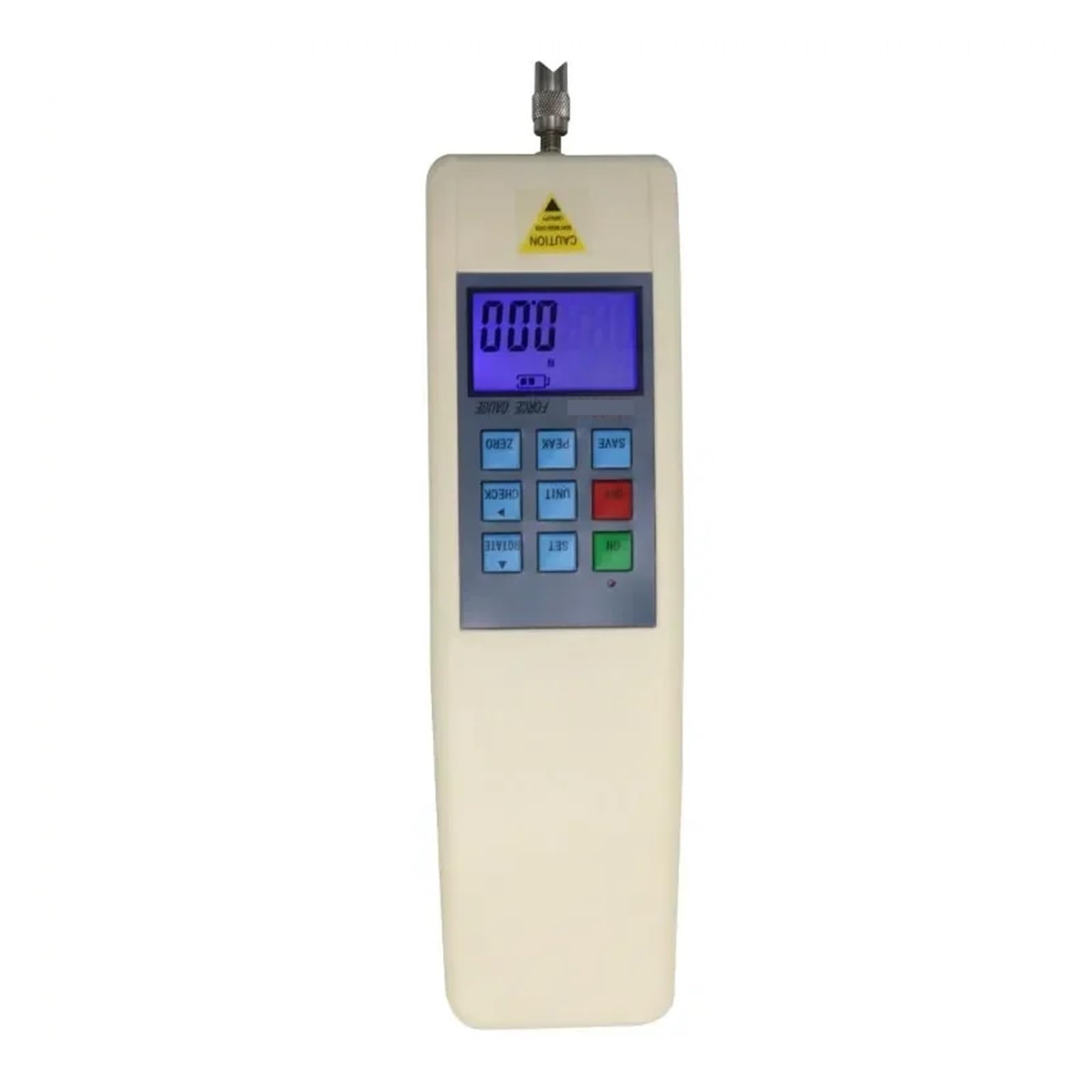 Force Gauge, HF Digital Force Meter Dynamometer Force Measuring Instruments Push Pull Force Gauge Tester Meter(10N)