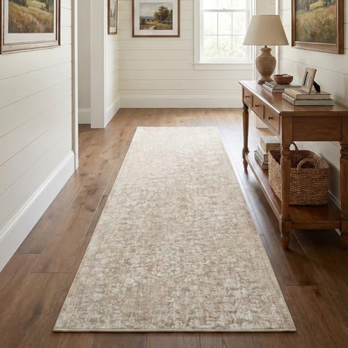 Well Woven Ethos Harmony Beige Custom Length Hallway & Stair