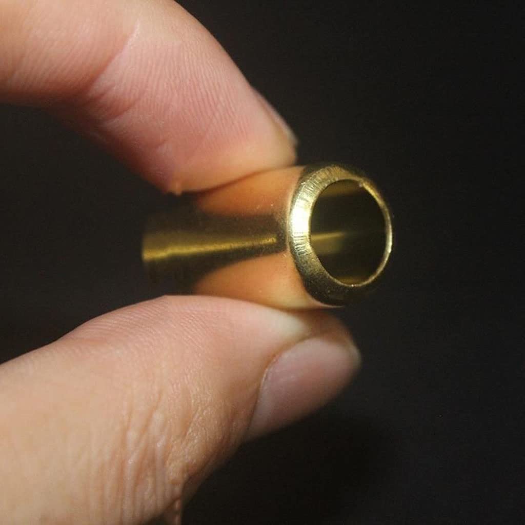 50 Stück Messing-Kompressionshülsen – langlebige Kupfer-Crimphülsen-Drahtverbinder for Rohrverbindungen (11–16 mm Innendurchmesser)(11mm)