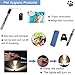 HUHKOUAE Veterinary Otoscope Kit,LED Vet Pet Cat Dog Ear Inspection, with 3X Magnifying Glass and penlight, Checking Pets Ears Eye Oral Cavity,Apply to Pets of All Ages Dogs Cats Rabbit