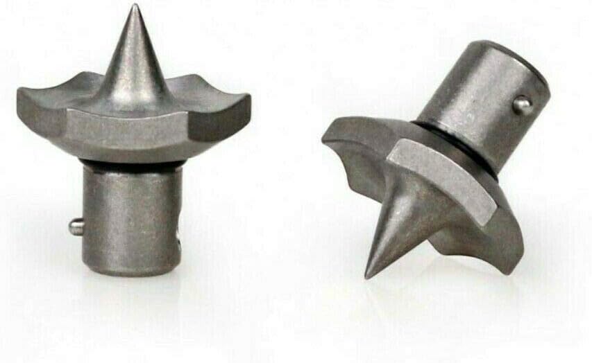 Accushot Accu-Shot Atlas Raider Cleat Feet, Pair (BT74), Grey