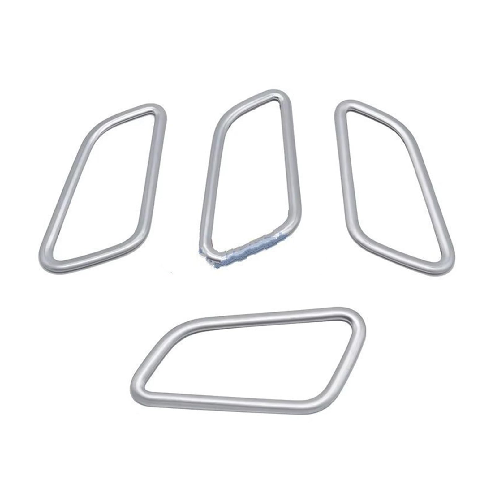 LinQianBhD for Hyundai for Creta 2015 2016 2017 2018 2019 Molding Garnish Surround Matte Chrome Interior Inner Door Handle Bowl Cover Inner Car Door Handle