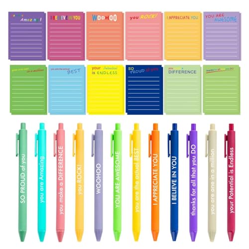 Blocs-notes autocollants amusants : cadeau idéal pour collègues et profs