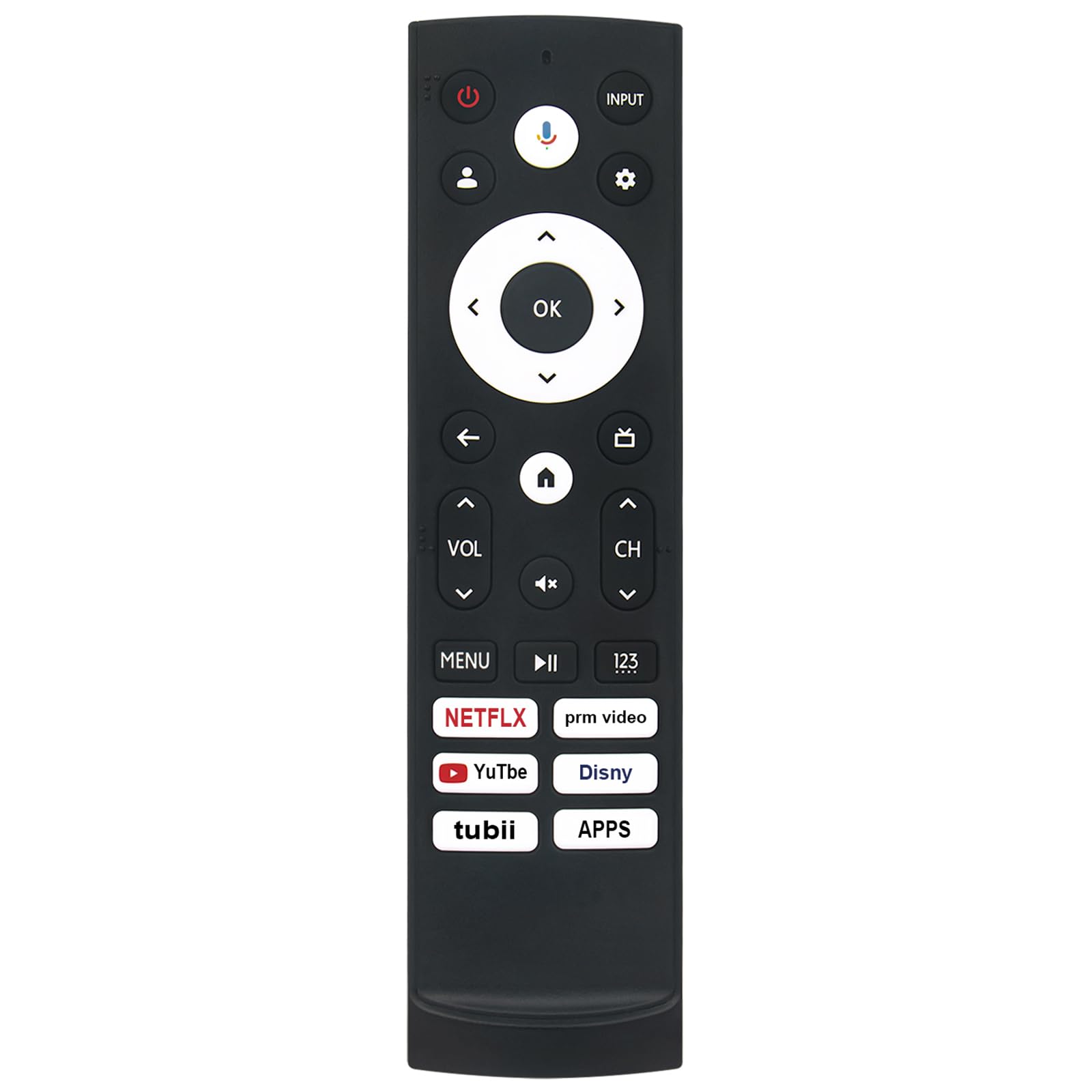 Télécommande vocale ERF3AF90H pour TV Hisense U7 Series Mini-LED - 6