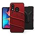 ZIZO Bolt Series for Samsung Galaxy A20 Case | Heavy-Duty Military-Grade Drop Protection w/ Kickstand Included Belt Clip Holster Tempered Glass Lanyard Galaxy A50 - Red