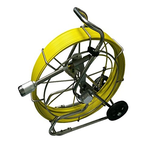 60m Snake Pipe Well Sewer Drain Inspection Camera System with Recording Video and Audio