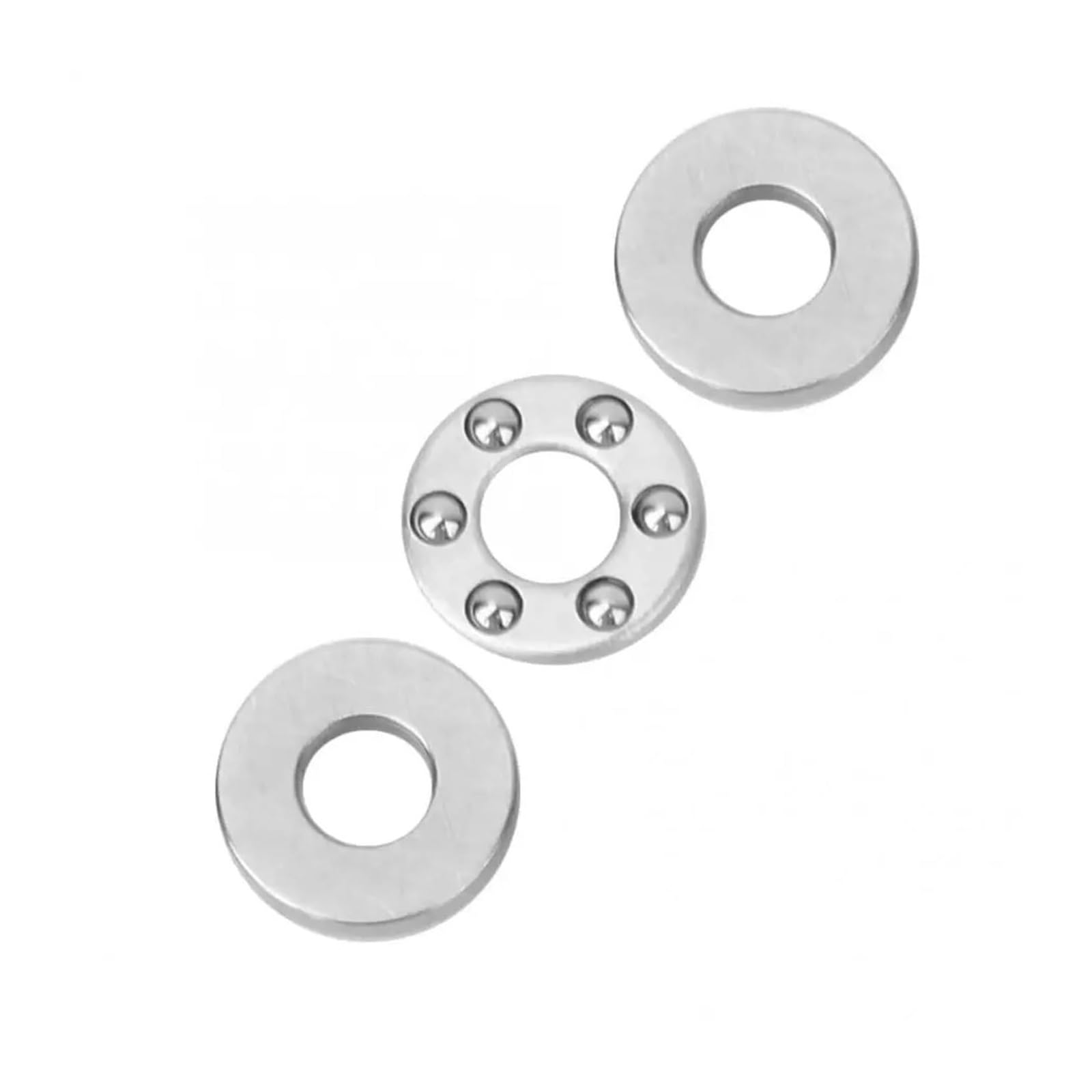 Aspectos, 10 Uds F2.5-6M/F3-8M/F4-9M/F4-10M rodamiento de agujas de empuje juego de rodamiento plano Axial de Metal de alta precisión en miniatura(4x9x4mm)
