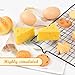 Luckforest Artificial Cheese, 1:1 Scale Fake Cheese Simulation Triangle Cheese Realistic Dessert Food for Home Kitchen Bakery Shop Display Photography Props