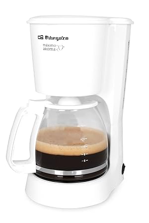 Orbegozo CG 4023 B - Cafetera de goteo, capacidad para 15 tazas, jarra de cristal, protección antigoteo, piloto luminoso de funcionamiento, mantiene el café caliente 30 minutos,