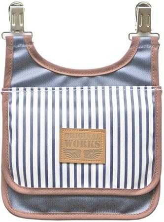 Amazon Co Jp 美人家 Pvc加工だから汚れにくい 洗濯不要の移動ポケット ポケットポーチ ストライプ マット ホーム キッチン