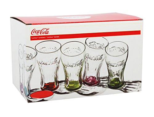 Enjoy Home Coca Cola-Set 6 Bicchieri Colori
