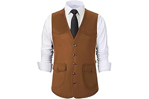 Men's Distinctive Suede Vest: A Timeless Blend of Style and Comfort