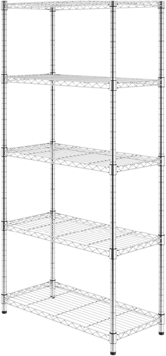 SafeRacks NSF Certified Storage Shelves, Heavy Duty Steel