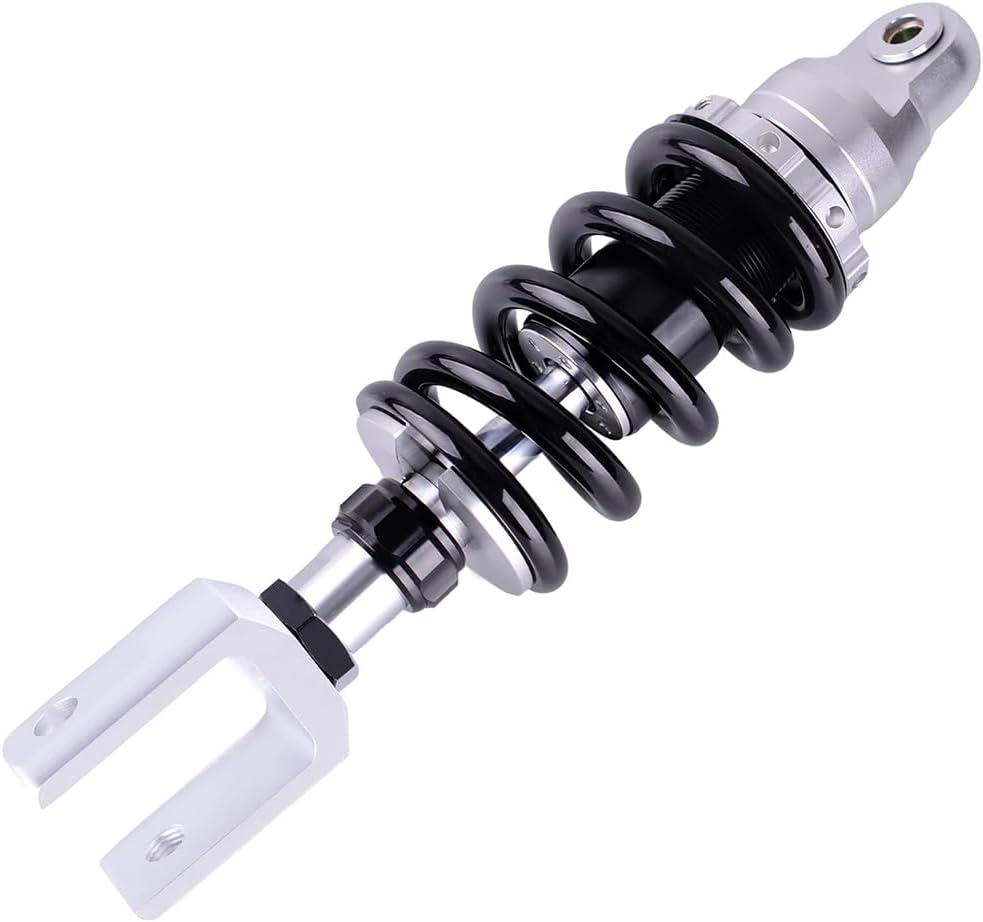 Mallofusa 11.2" 285mm Motorcycle Rear Shock Absorbers Suspension ¦µ30mm Heavy Duty 880LBS Universal Fit For Suzuki Yamaha ATV Go Kart Quad Dirt Sport Bikes 1PC Eye-to-Clevis