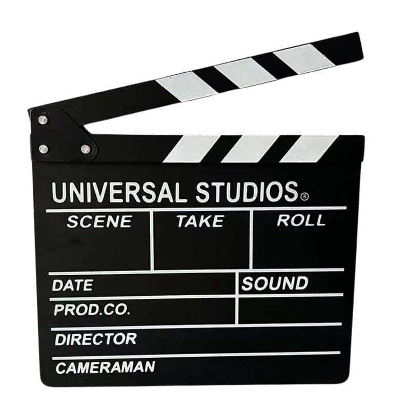 FENSIR® Wooden Film Director Clapboard Movie Action Cut Scene Slateboard for Video Shooting and Filmmaking-image-11