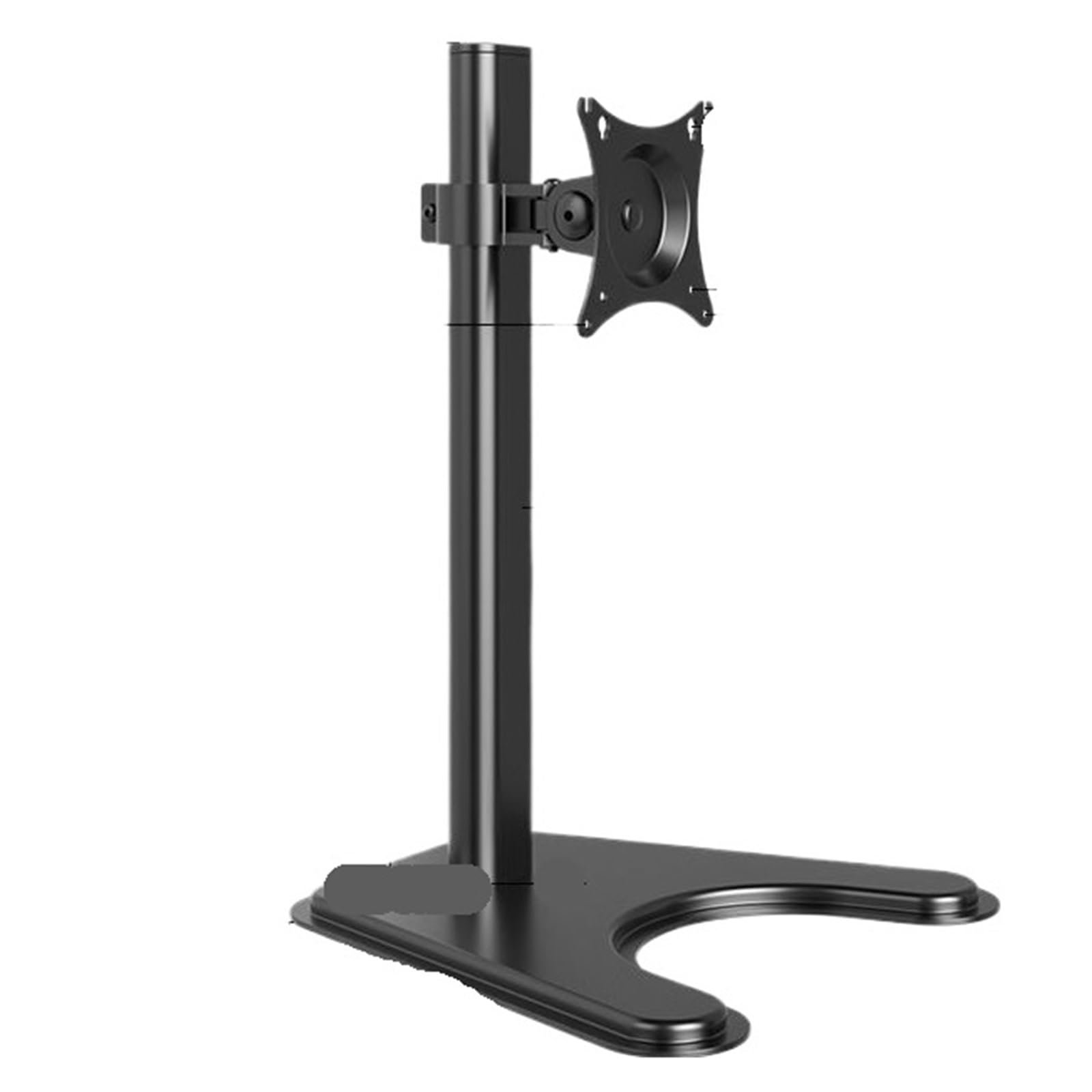 Ikpgbzxm One Color Monitor Stand Riser Base Desktop(Adjustable-Black)