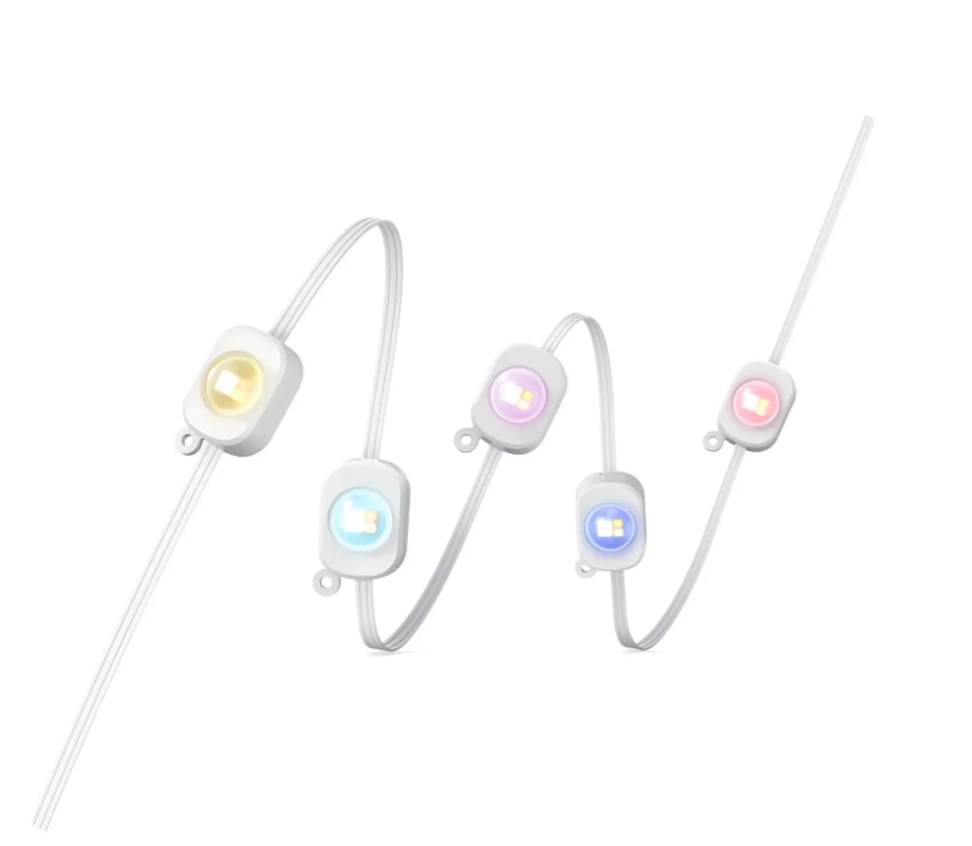 eufy Permanent Outdoor Light E22, 15m mit 60 Triple-LEDs, Smarte RGBWW-Lichter, Alltag & Festtage, bis zu IP67 Wasserdicht, KI-Beleuchtungsthemen für Weihnachten, Kamera-Kompatibel, App-Steuerung