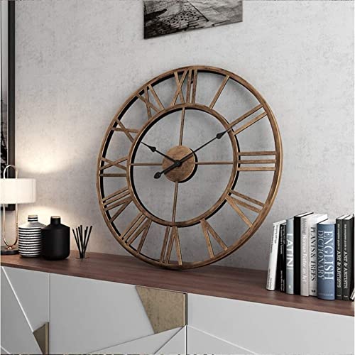 Horloge murale décorative pour la décoration murale en fer