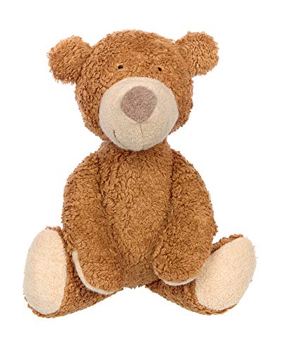SIGIKID 39521 Kuscheltier Bär Green Mädchen und Jungen Babyspielzeug empfohlen ab Geburt braun