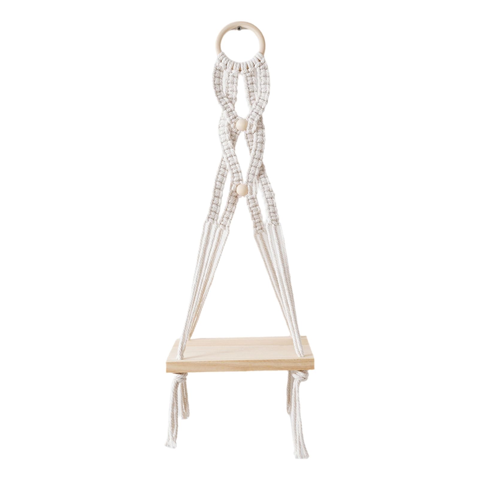 APGLSXY Multifunctional Cotton Plant Rack Sturdy Bohemia Shelf Elegant Storage Holder for Living Room and Bedroom Spaces Indoor Plant Hanger