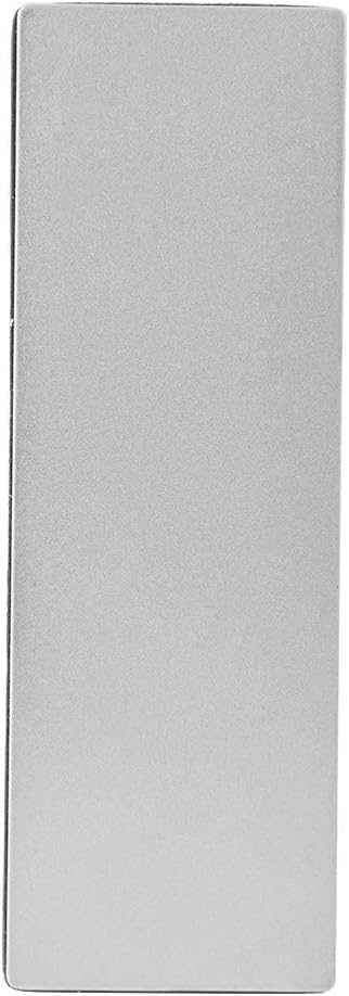 Diamond Whetstone Plate Sharpener 1mm Thick Honeycombed Smooth Surface 1000 Grit 400 Grit Portable Sharpening Stone Tool for Kitchen Camping Garden Polishing Abrasive Material (Net Surface Shape 1000