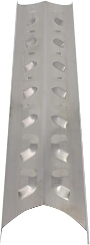 Miniatura 3 de Kenmore 148.16156211 - Paquete de 4 piezas de repuesto para parrilla de barbacoa de acero inoxidable con placa de escudo térmico para Kenmore