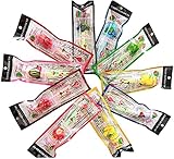 Tanya Hookah Pop Candy Tips Super Male Plastic Disposable Hookah Colorful Tips (12 pack)