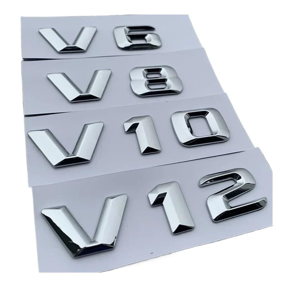 Autocollant d'insigne d'aile latérale V6抗UV résistant au lavage pour Mercedes W205 W213