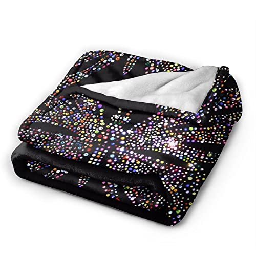Couverture en micro polaire 203x152 cm pour canapé-lit douillet