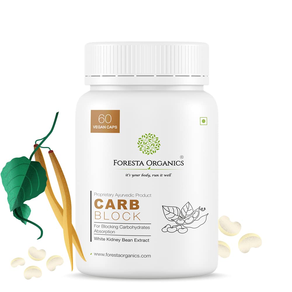 Foresta Organics Carb Block Carbohydrate Blocker White Kidney Bean