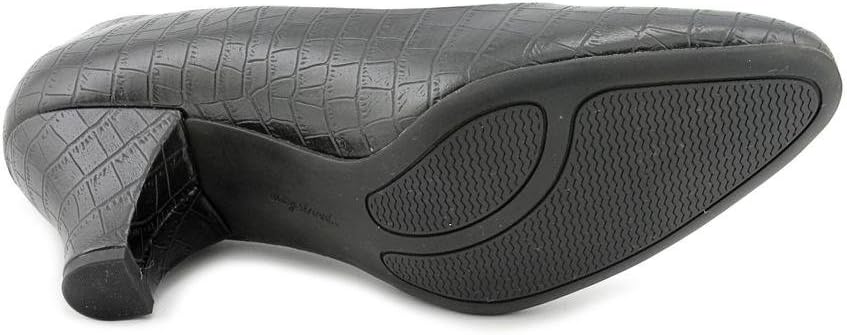 Easy Street Women's Fabulous Pump,Black Croco,9.5 M US - Image 5