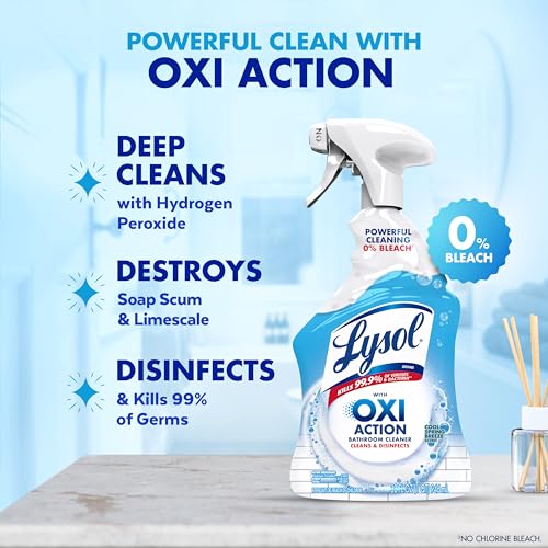 [SnS, AC] $2.92 | 32-Oz Lysol Bathroom Spray Cleaner w/ Hydrogen Peroxide - image 2