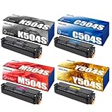 CLT-504S C1860FW Toner Cartridge Compatible for Samsung CLT-504S CLT-K504S CLT-C504S CLT-Y504S CLT-M504S C1860FW Toner Cartridge for Xpress C1810W SL-C1860FW SL-C1810W CLX-4195FW CLP-415NW Printer