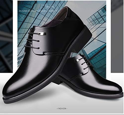 [D.IIZOO] 身長6cmUP シークレットシューズ メンズ カジュアル ビジネスシューズ シークレット インヒール 革靴 背が