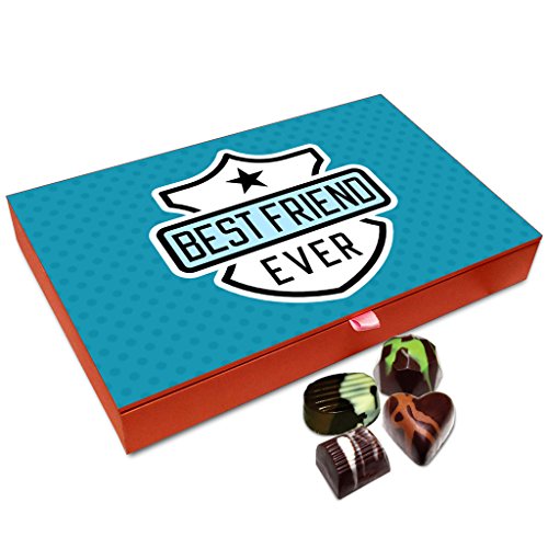 Image of Chocholik Friendship Gift - Best Friends Ever Chocolate Box for Friends - 12 Pc