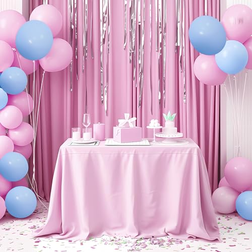 Image of Party Propz Pastel pink blue balloons decoration - 25 Pcs Pastel pink blue balloon baby shower | Blue's Balloon | Pastel's Pink's Balloon's For Birthday Decoration | Ballon For Birthday (latex)