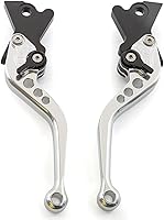 Vista 19 de DOUKI Para Bajaj Pulsar 200 NS 200 NS200 Todos los años Palancas de embrague de freno largo de motocicleta ajustable CNC Aluminio Palancas de freno