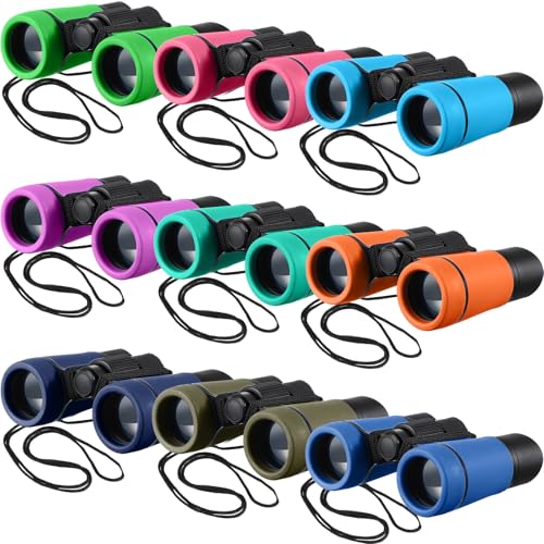 Set 9 Binoculares compactos resistentes para niños miniatura 1