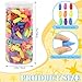 PRALB 400pcs Pencil Top Eraser Bulk Caps for Pencils,Chisel Shape Erasers Toppers for Party Favors Games Prizes, Pencil Top Erasers Cap for Home School Classroom Office