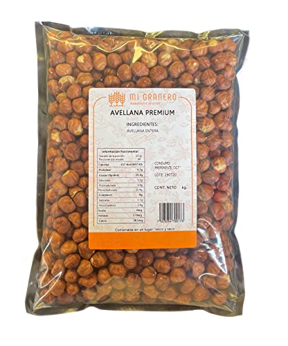 Oficina, Grocery Avellana Entera Pelada Natural 500 gramos