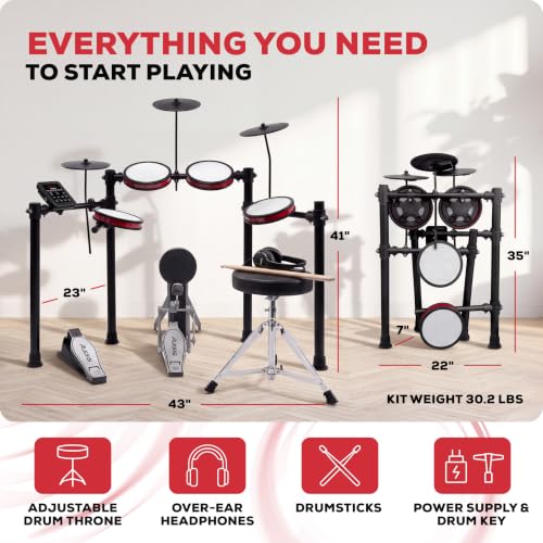 Image of Alesis Turbo Pro Electronic Drum Set