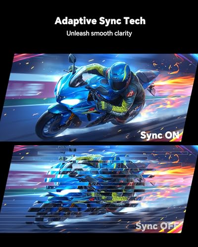 Image of KTC 34 Inch UWQHD Curved Gaming Monitor, 3440x1440 Ultrawide PC Monitor 1500R, 180Hz 21:9 Display, Adaptive Sync, 1ms MPRT, 4000:1 Contrast, Tilt /Swivel /Pivot /Height Adjustment, HDMI2.0 & DP1.4,H34S5