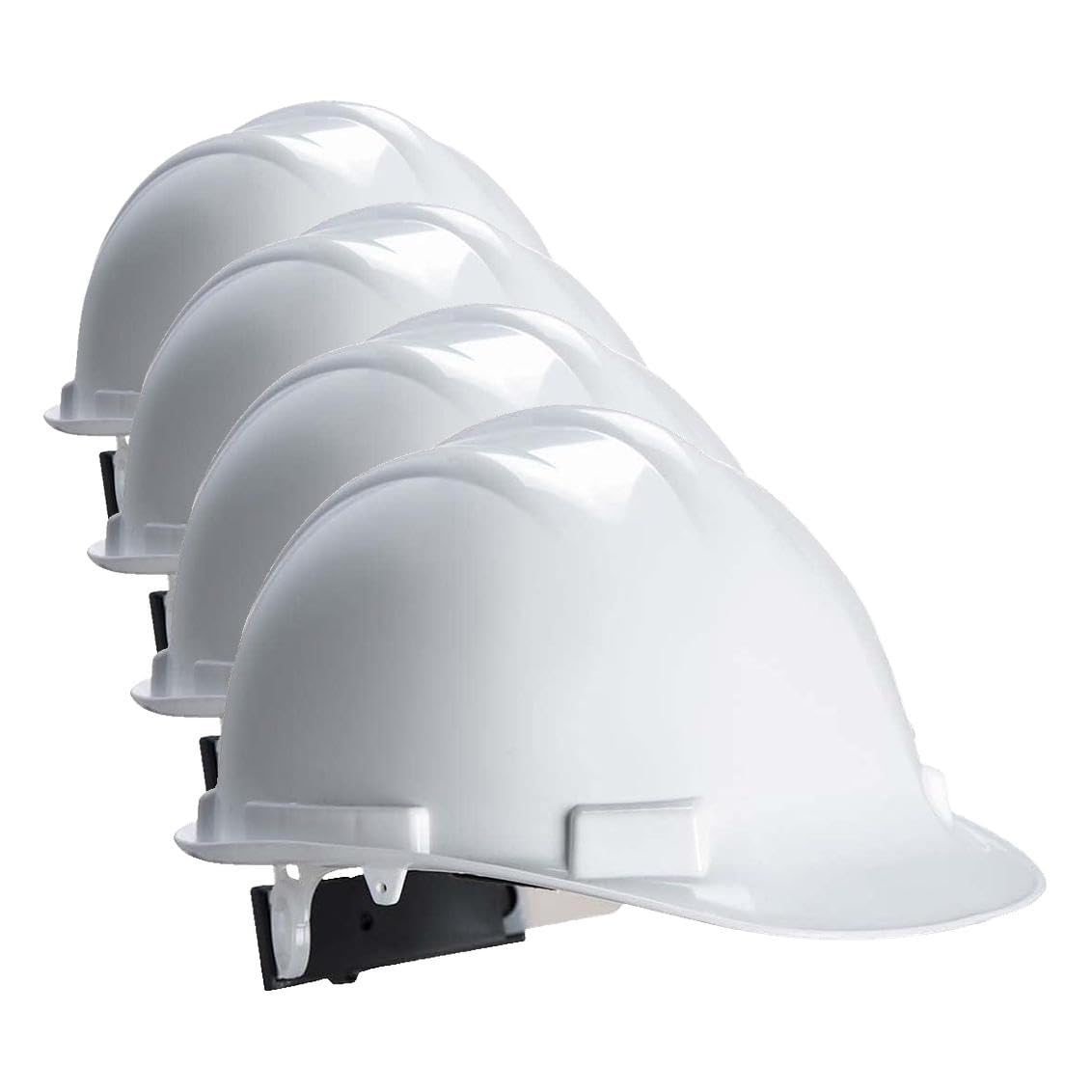 Portwest PW50WHR Elmetto Edurance Safety, Bianco, 55-62 (Confezione da 4)
