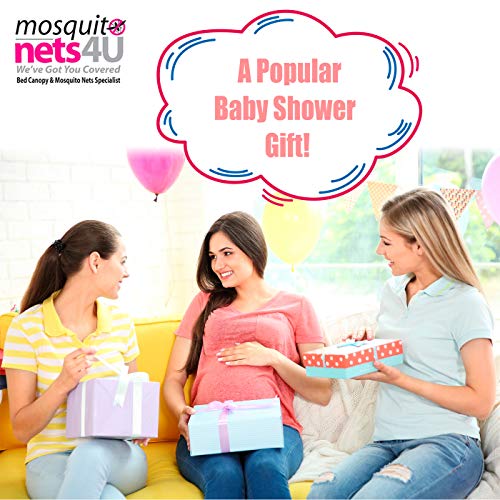 Home and More Store Ltd Mosquito Nets 4 U - Bianco...