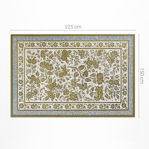 Tapis extérieur imperméable en PVC résistant décoloration Hippie Lac