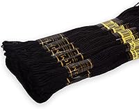 Vista 16 de Paquete de 12 Hilos de Bordado Premium 100% Algodón Egipcio Premium en Madejas Hilo de Bordado de Punto de Cruz Algodón Trenzado Certificado