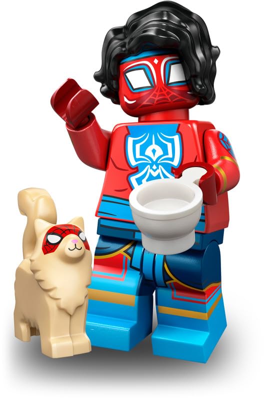 BRICK Flip Lego Spider-Man India Mini Figures Series Spider-Man: Across The Spiderverse (Lego 71050)