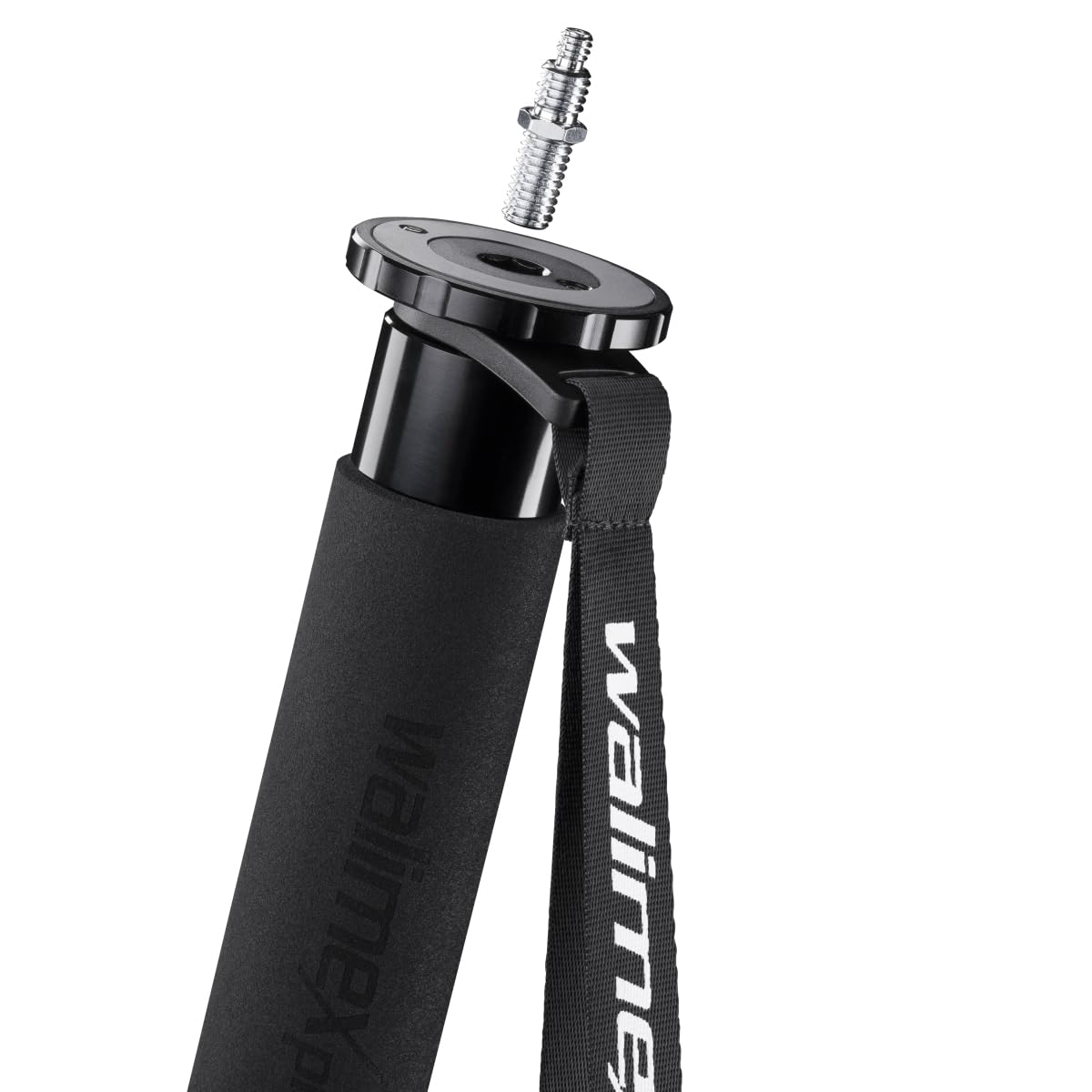 Walimex Pro Monopiede fotografico Director Carbon, regolabile in altezza fino a 191 cm, con testa video a 2 direzioni con ammortizzazione fluida